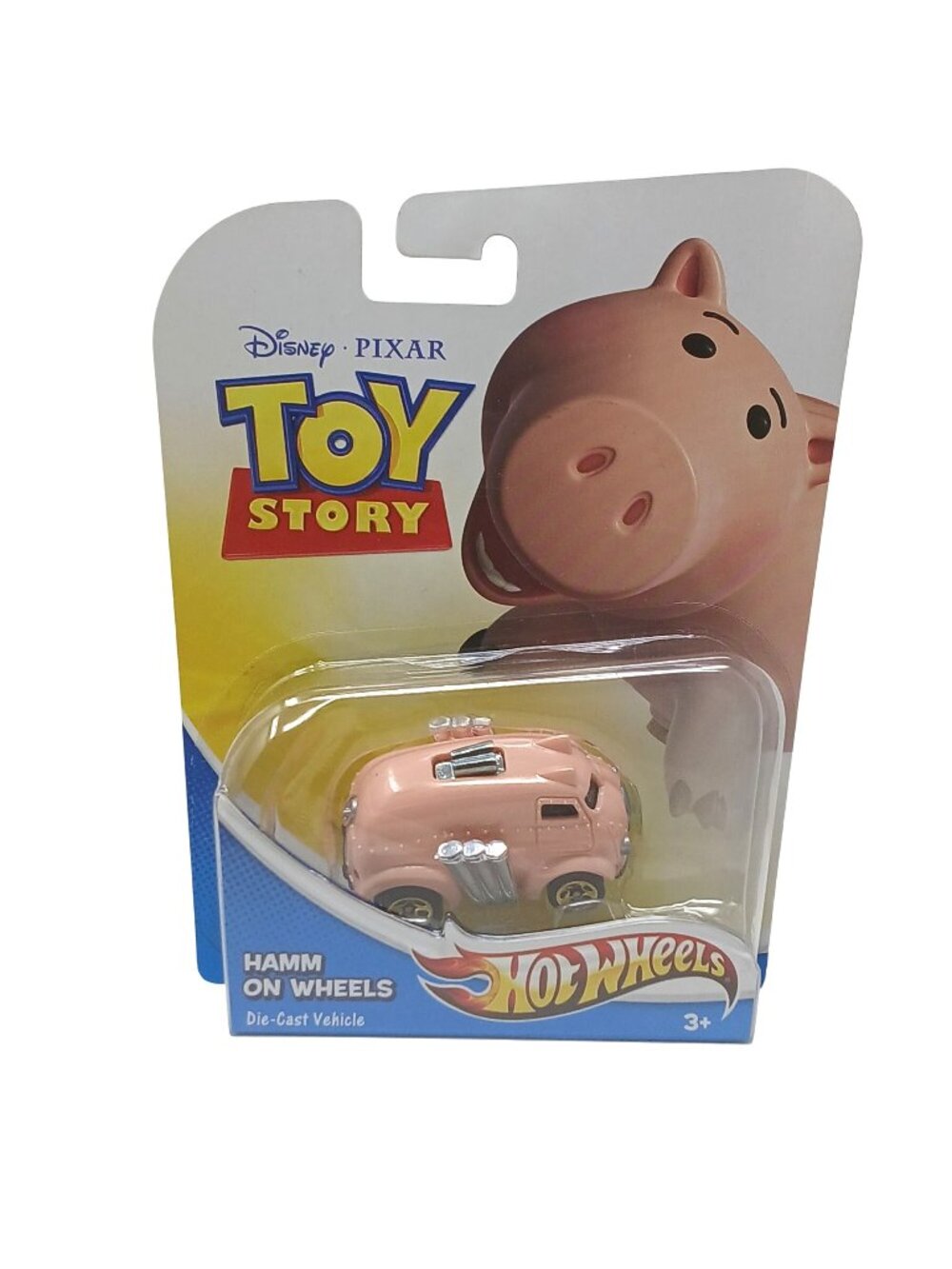 Toy Story Hot Wheels Hamm On Wheels DieCast Vehicle Curved Blister #S-10